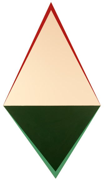 Ronald Davis, Titian Buff and Green, 2004