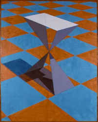 Checkerboard X Painting, 1978