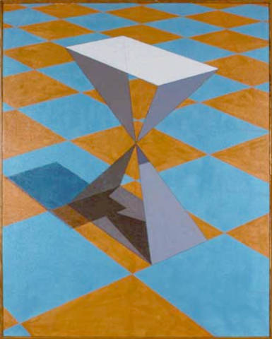 Checkerboard X Painting, 1978