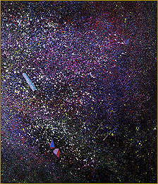 Ronald Davis, Three Objects Near Pleiades, 1983 