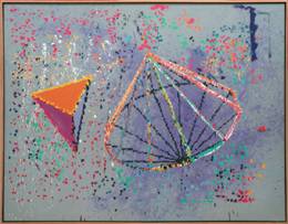 Cones and Tetrahedron Eve, 1983