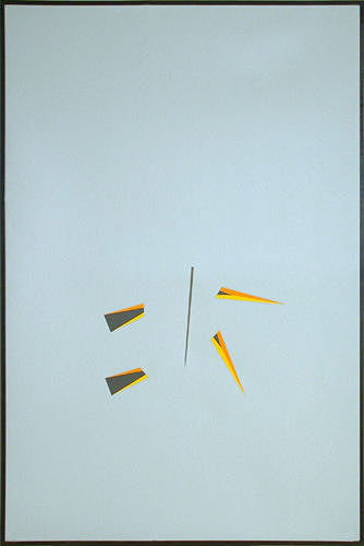 Two Split Isosceles and Line, 1980-81