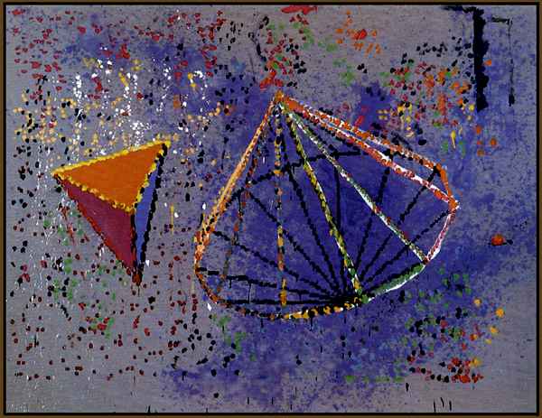 Cones and Tetrahedron Eve, 1983