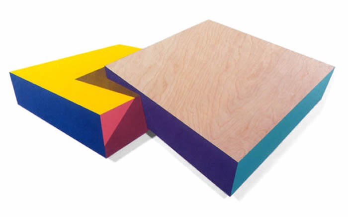 Wood Top Slab Duet, 1989