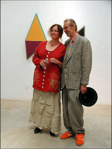 Barbara Bentley and the Artist