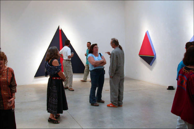 6. The Opening: Ronald Davis: Recent Abstractions: 2001-2002