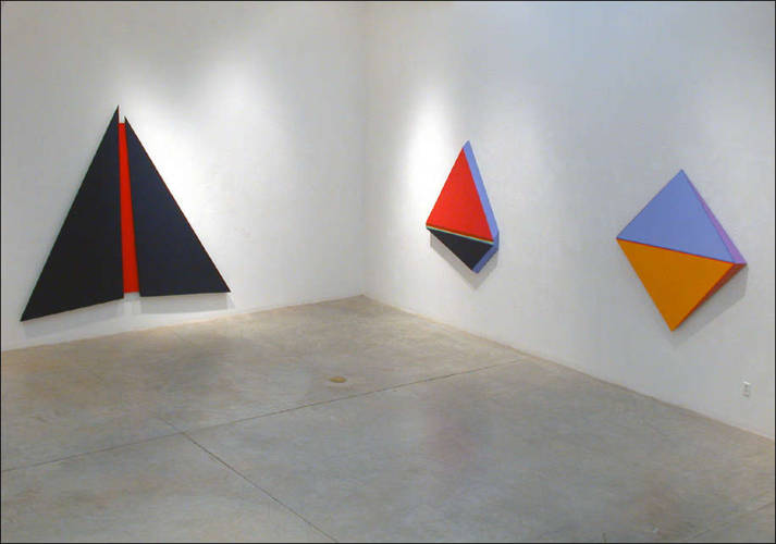 B. Installation: Ronald Davis: Recent Abstractions: 2001-2002