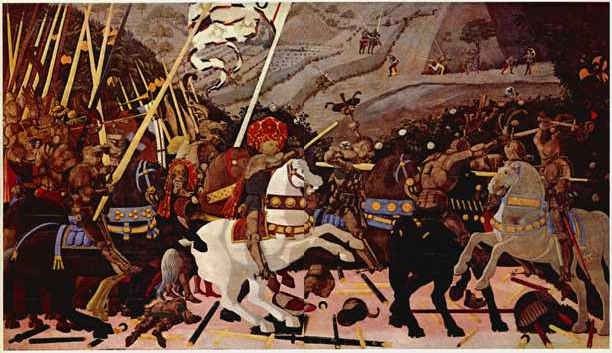 uccello battle of san romano. Paolo Uccello, Rout of San