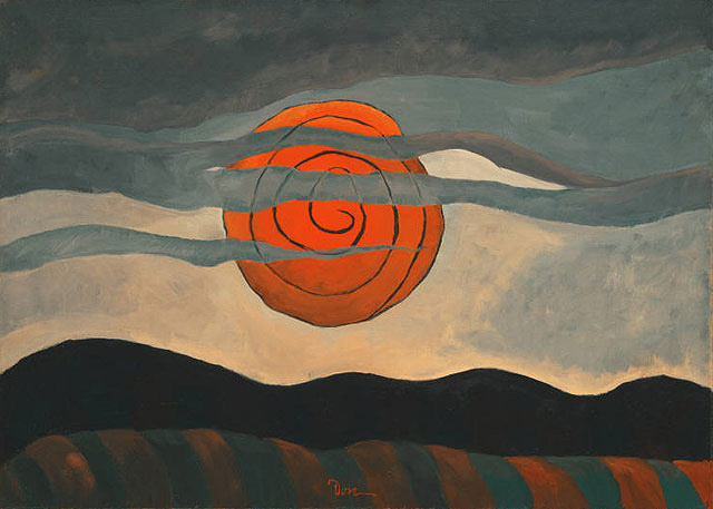 Authur Dove, Red Sun