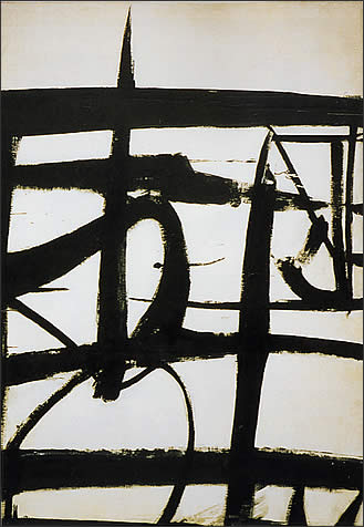 Franz Kline, Cardinal, 1950