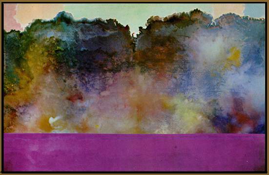Ronnie Landfield, Diamond Lake, 1969